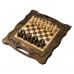 Шахматы резные с араратом, ручкой и ложементом 40, Haleyan