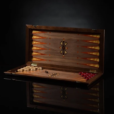 Нарды Корона элит орех