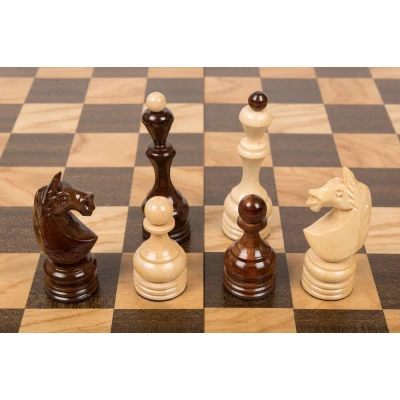 Шахматы Бастион дуб большие