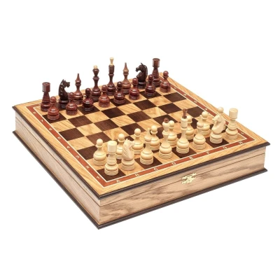 Шахматы дубовые Бастион 