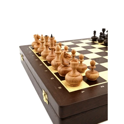 Шахматы ларец Бочонок венге 4.5 