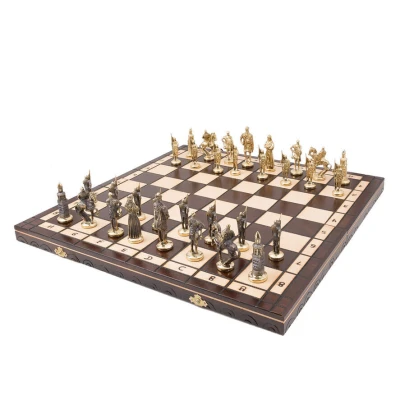 Шахматы подарочные Русские Бронза
