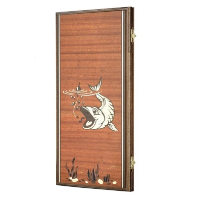 Нарды Рыбалка маркетри