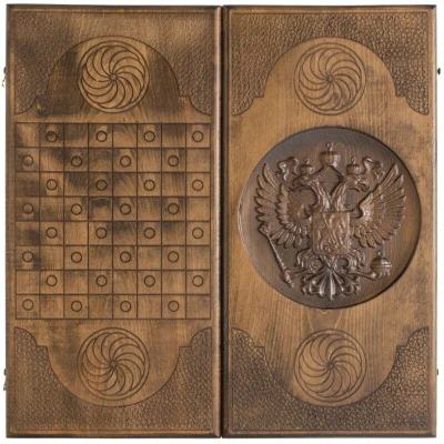 Нарды резные «Герб РФ», Ustyan