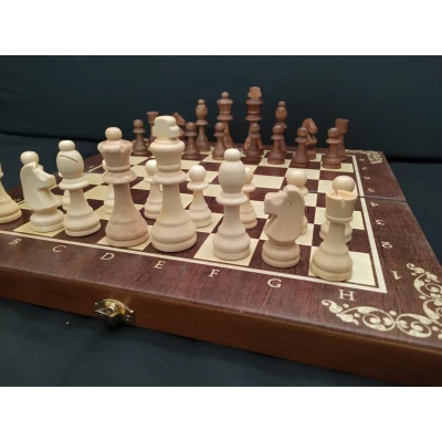 Шахматы нарды шашки подарочные Савана для детей и взрослых