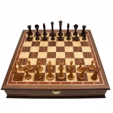 Шахматы ларец Элеганс орех