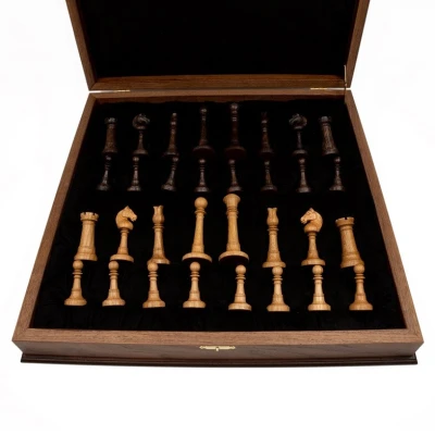 Шахматы ларец Элеганс орех