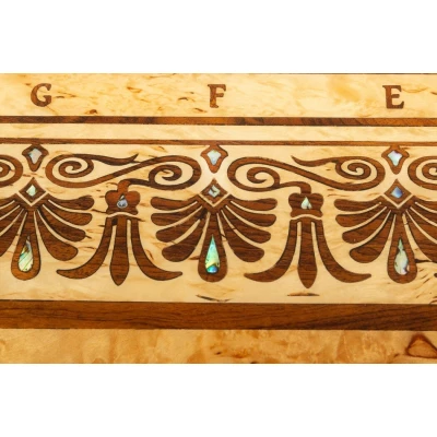 Шахматы Элеганс  (карельская береза)