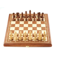 Шахматы Эндшпиль махагон средние