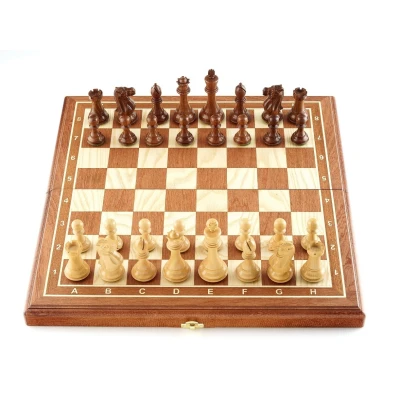 Шахматы Эндшпиль махагон средние