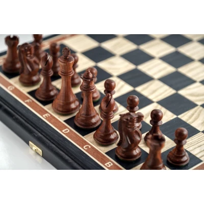 Шахматы Эндшпиль мореный дуб средние