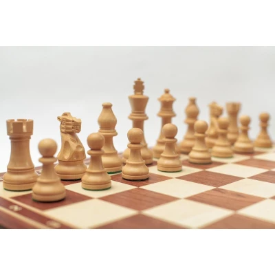 Шахматы ларец Эндшпиль махагон большие