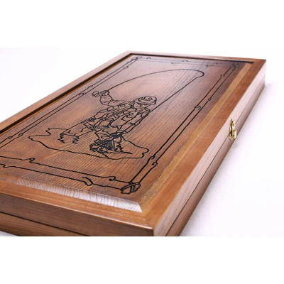 Нарды резные Рыбалка