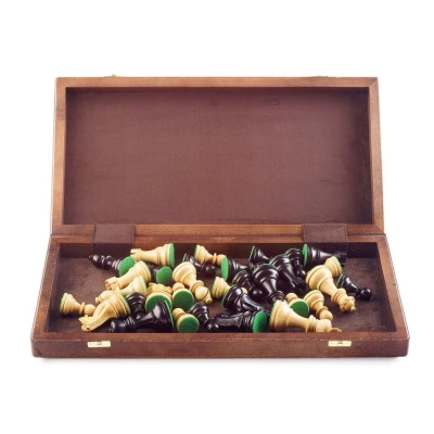 Шахматы Гамбит орех большие