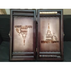 Нарды резные ручной работы Герб большие