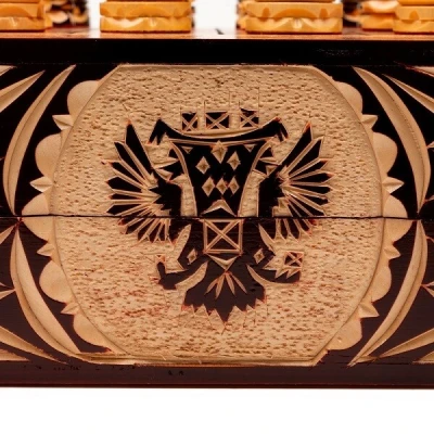 Шахматы резные Немцы складные большие