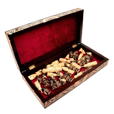 Шахматы резные Немцы складные большие