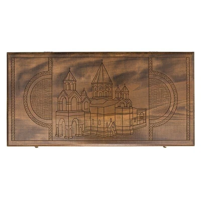 Нарды резные Церковь 1, Устян