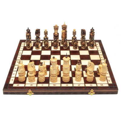 Шахматы резные Ледовая битва большие