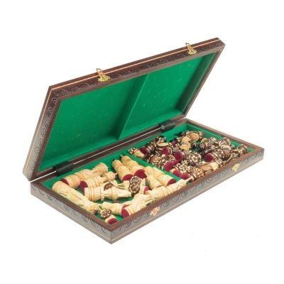 Шахматы резные Ледовая битва большие