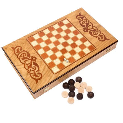 Нарды Итальянский дизайн дуб 