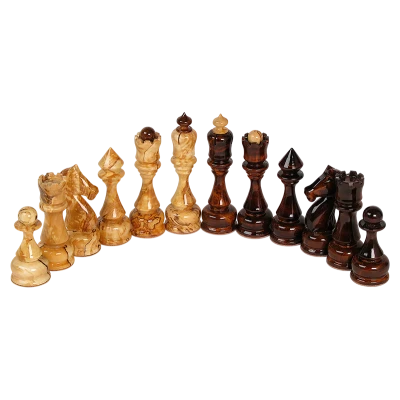 Шахматный стол берёзовый кап