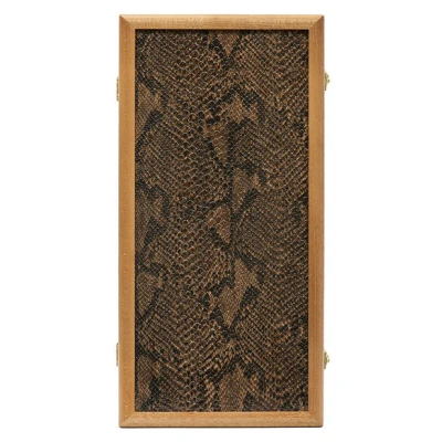 Нарды кожаные Кобра большие