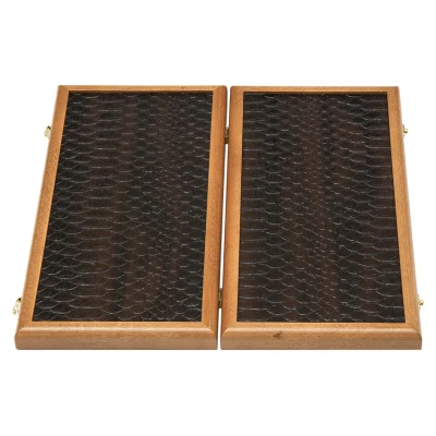 Нарды кожаные Анаконда средние