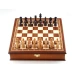 Шахматы ларец Этюд махагон средние