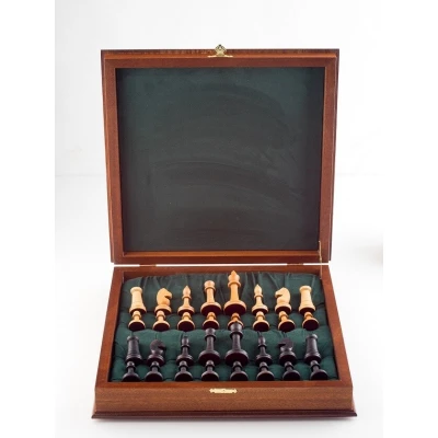 Шахматы ларец Этюд махагон средние