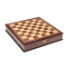 Шахматный ларец Турнирный без фигур орех 40 с ячейками
