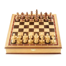 Шахматы в ларце Дебют дуб средние