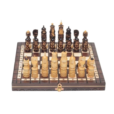 Шахматы резные Ледовая битва