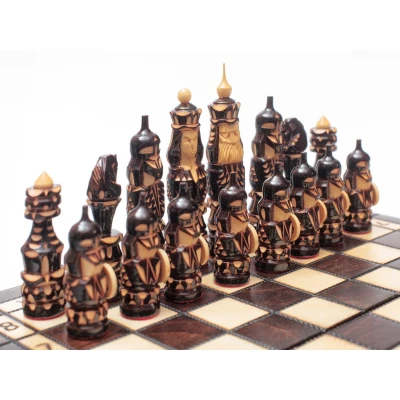 Шахматы резные Ледовая битва