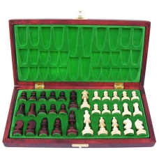 Шахматы Магнит деревянные