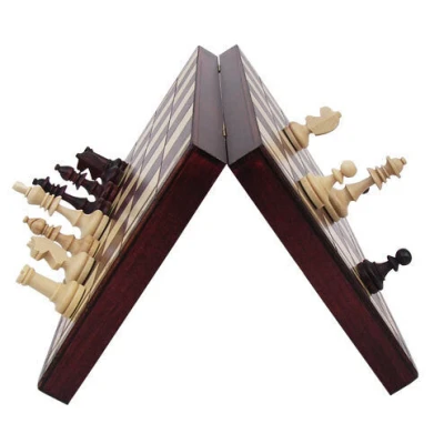 Шахматы Магнит деревянные