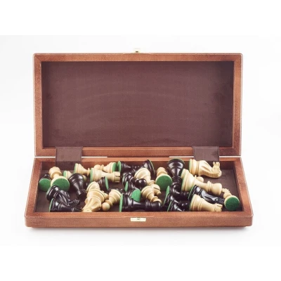 Шахматы Гамбит махагон средние