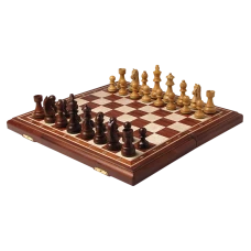 Шахматы Дебют махагон средние