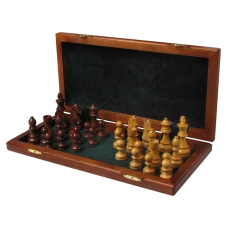 Шахматы Дебют махагон средние