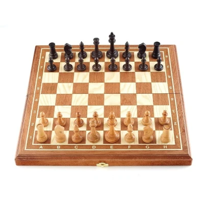 Шахматы Этюд махагон малые