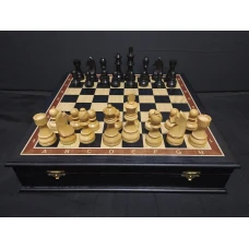 Шахматы в ларце Дебют моренный дуб средние