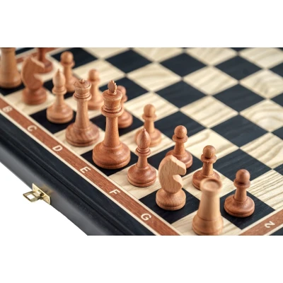 Шахматы Этюд мореный дуб средние