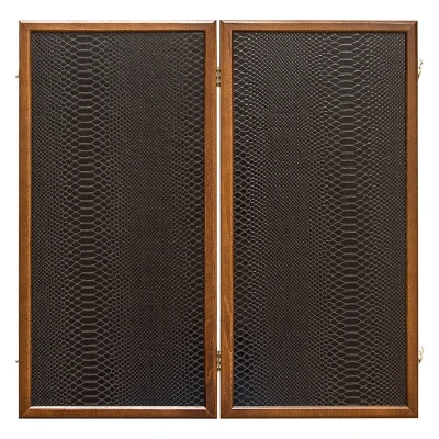 Нарды кожаные Королевская змея средние