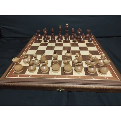 Шахматы Государские складные орех