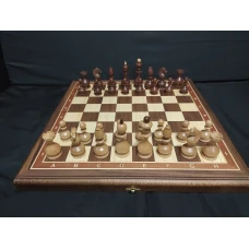 Шахматы Государские складные орех