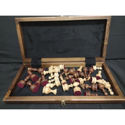 Шахматы Государские складные орех