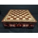 Шахматы в ларце ручной работы Крепость