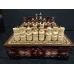 Шахматы в ларце ручной работы Крепость