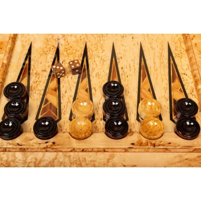 Нарды Орнамент (карельская береза)