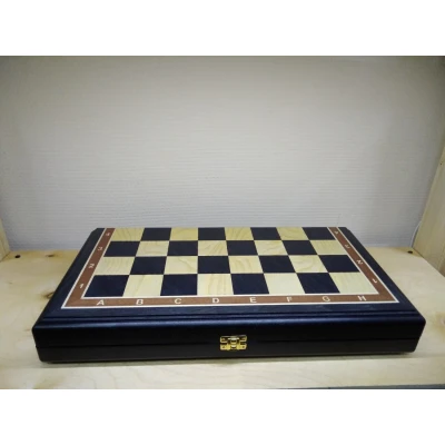 Шахматная доска складная мореный дуб средняя